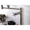 Kingston Brass Deck Mount Pot Filler, Brushed Nickel KS8708ZX - alternate 5
